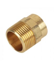 End Feed Male Iron Adaptor - 15mm x 1/2"