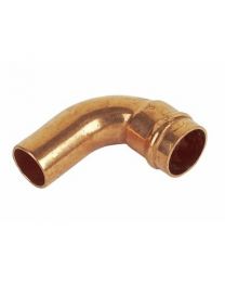 Solder Ring 90º Street Elbow - 28mm