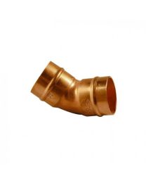 Solder Ring 45º Elbow - 35mm