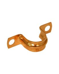 Copper Saddle Clip - 15mm