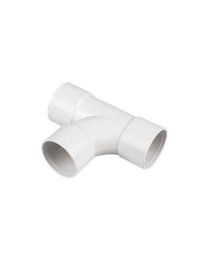 32mm - White Solvent Weld 90° Swept Tee 5 Pack
