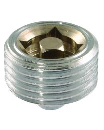 Brass Air Vent - Manual - 1/8"