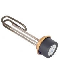 Titanium Immersion Heaters - 11" Element with 7" Thermostat