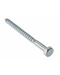 M6 Zinc Plated Coach Screws (Boxed)