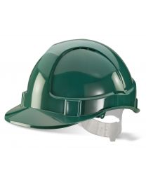 Economy Vented Safety Helmet (Green)