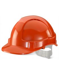 Economy Vented Safety Helmet (Orange)