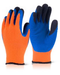 Orange Latex Thermo-Star Fully Dipped Thermal Gloves