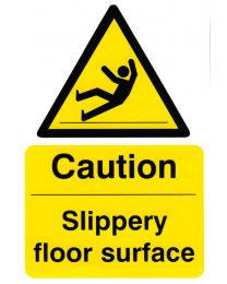 Caution Slippery Floor Surface