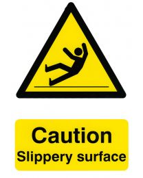 Caution Slippery Surface