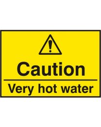 Caution Very Hot Water