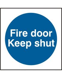 Fire door Keep shut (Self adhesive vinyl)