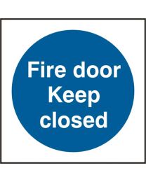 Fire door Keep closed (100mm)