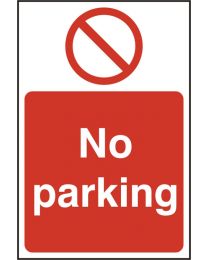 No Parking (Rigid PVC)