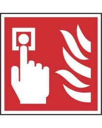 Fire Alarm Call Point Symbol Sign