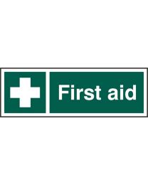 First Aid Sign (Rigid PVC)