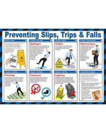 Preventing Slips, Trips & Falls Poster
