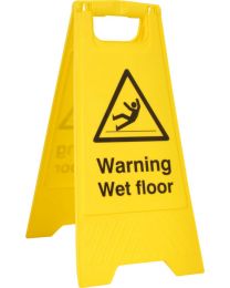 Warning Wet Floor A-Board