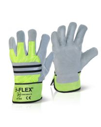 High Quality Canadian Hi-Vis Rigger Gloves