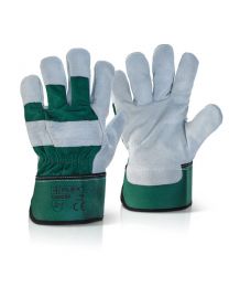 High Quality Green Canadian Rigger Gloves