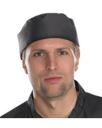 Chefs Black Skull Cap