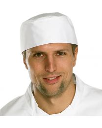 White Chefs Skull Cap