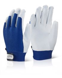 Drivers Glove With Velcro Cuff