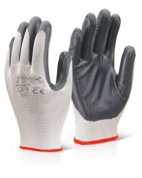 Nitrile Palm Coated Polyester Gloves