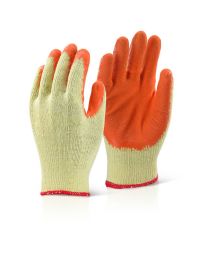 Orange Economy Grip Gloves