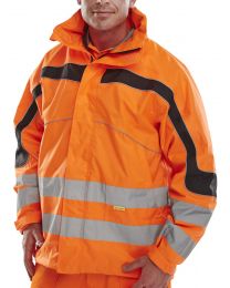 Orange Eton Breathable EN471 Jacket