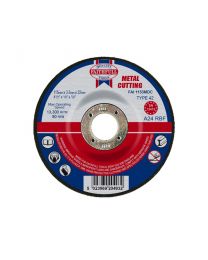 Metal Cutting Disc Depressed Centre 115 x 3 x 22mm 10 Pack