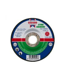 Stone Grinding Disc Depressed Centre 115 x 6 x 22mm 10 Pack