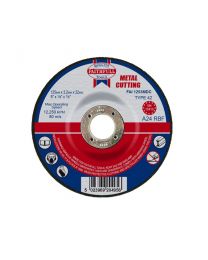 Metal Cutting Disc Depressed Centre 125 x 3 x 22mm 10 Pack