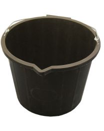 3 Gallon 14 Litre Bucket - Black