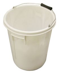 5 Gallon 25 litre Bucket - White