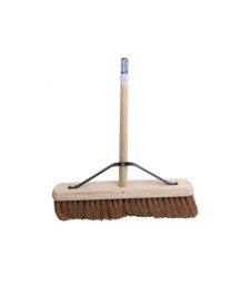 Broom Soft Coco 45cm (18in) + Handle & Stay