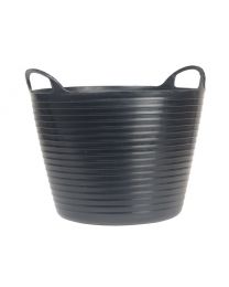 Heavy-Duty Polyethylene Flex Tub 15 Litres Black