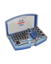 Screwdriver Bit & Socket Set 42 Piece