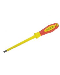 VDE Screwdriver Soft-Grip Parallel Slotted Tip 6.5 x 150mm