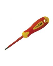 VDE Screwdriver Soft-Grip Phillips Tip PH1 x 80mm