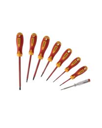 VDE Screwdriver Soft-Grip Set of 8 (Case)