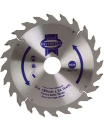 Circular Saw Blade 180 x 20/30mm x 24T Fast Rip