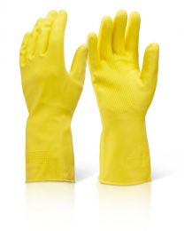 Heavyweight Yellow Household Gloves