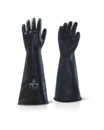 Industrial Latex Medium Weight 17" Gauntlet