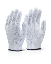 Mixed Fibre Gloves (White)