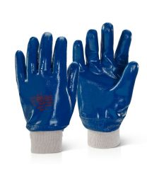 Nitrile Fully Coated Knitwrist Heavyweight Gloves