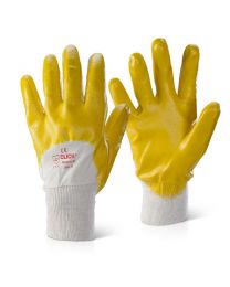 Nitrile Knitwrist Palm Coated Gloves