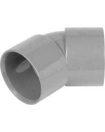 32mm - Grey Solvent Weld 135° Obtuse Bend 5 Pack