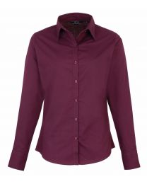 Premier Poplin Long Sleeve Blouse