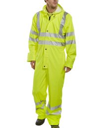 Yellow Super B-Dri EN471 Coverall