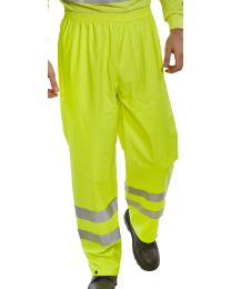 Yellow Super B-Dri EN471 Trousers